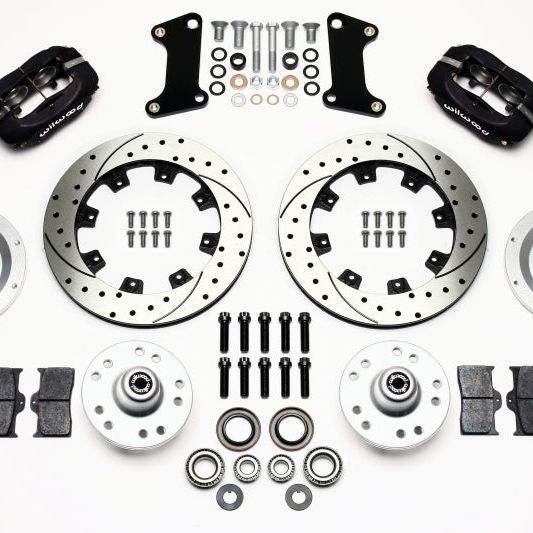 Wilwood 140-7675-D - WIL140-7675-D - Wilwood Forged Dynalite Front Kit 12.19in Drilled 67-69 Camaro 64-72 Nova Chevelle - Shipped in Europe - Tuningsupply.com