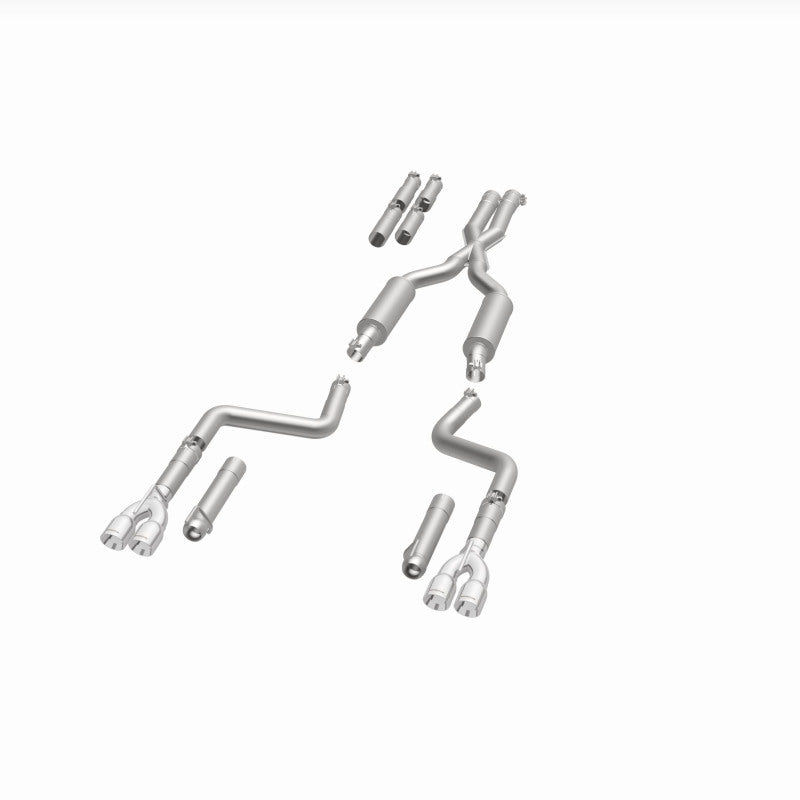 Magnaflow 19367 - MAG19367 - MagnaFlow 2017+ Dodge Challenger 409 SS Polished 3in Quad Tips Cat-Back Exhaust - Shipped in Europe - Tuningsupply.com