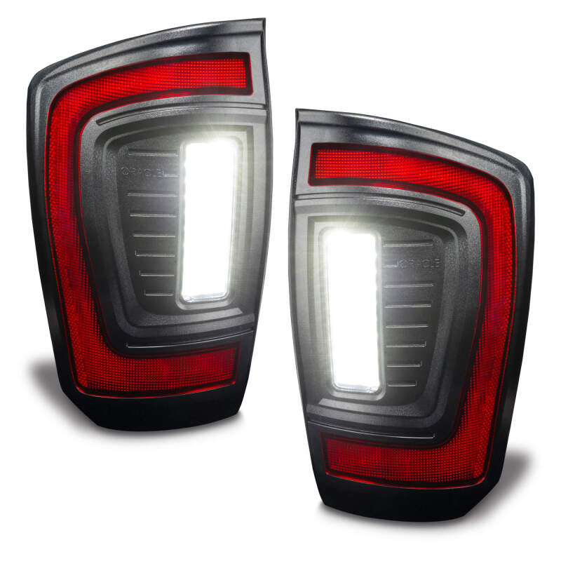 ORACLE Lighting 5911-504 - ORL5911-504 - Oracle Lighting 2016-2023 Gen 3 Toyota Tacoma Flush Style LED Tail Lights - Shipped in Europe - Tuningsupply.com
