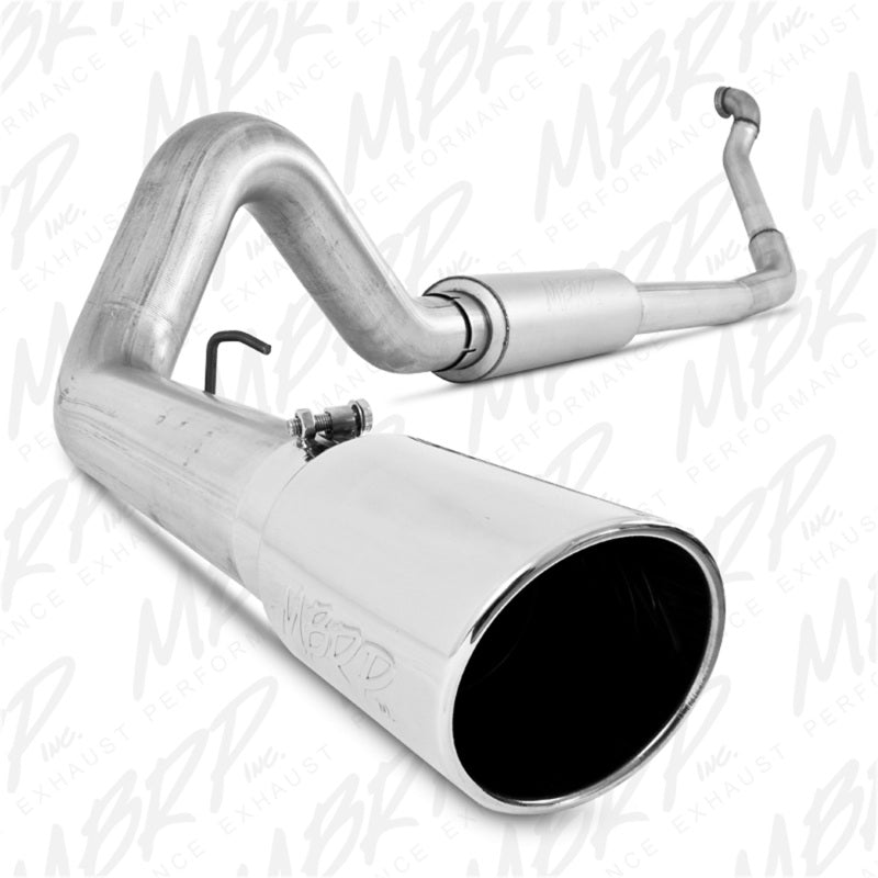 MBRP PS6218AL - MBRPS6218AL - MBRP 1994-1997 Ford F-250/350 7.3L Turbo Back Single Side Off-Road (Aluminized downpipe) - Shipped in Europe - Tuningsupply.com
