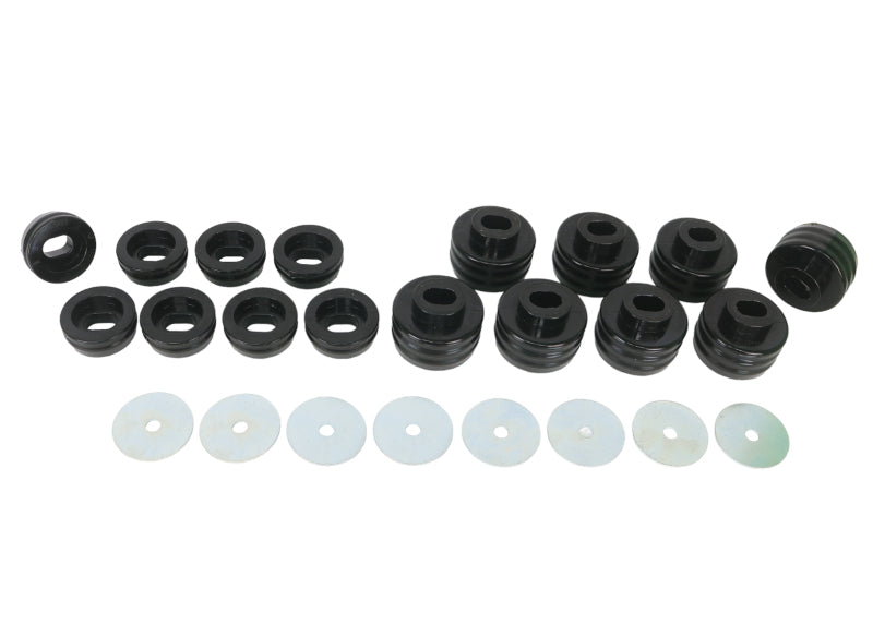 Whiteline W93492 - WHLW93492 - Whiteline 1999-2004 Chevrolet Silverado 1500 Body Mount Bushing Kit - Shipped in Europe - Tuningsupply.com