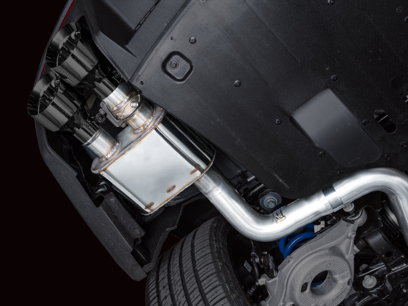 AWE Tuning 3025-43375 - AWE3025-43375 - AWE 2024 Ford Mustang Dark Horse S650 RWD SwitchPath Catback Exhaust w/ Quad Diamond Black Tips - Shipped in Europe - Tuningsupply.com