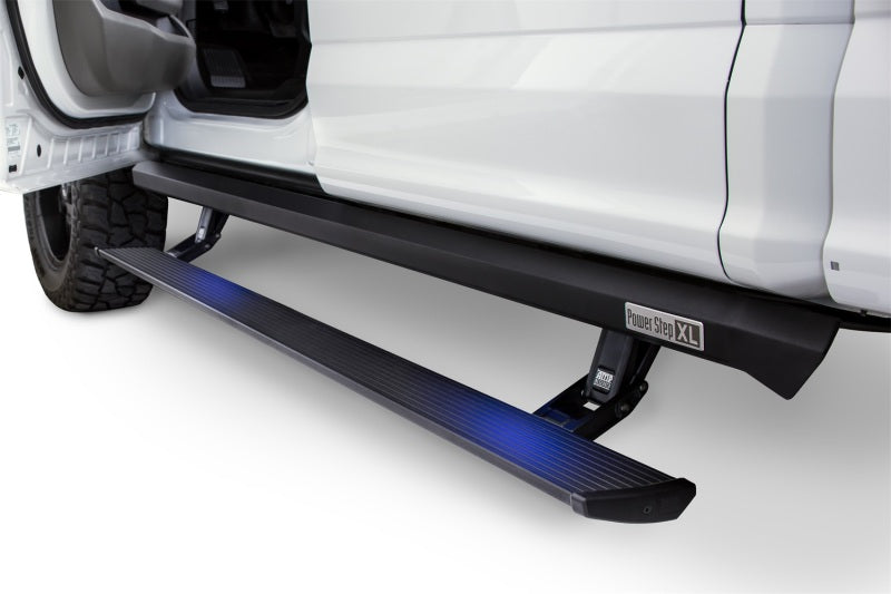 AMP Research 77141-01A - AMP77141-01A - AMP Research 2009-2014 Ford F-150 SuperCrew PowerStep XL - Black - Shipped in Europe - Tuningsupply.com