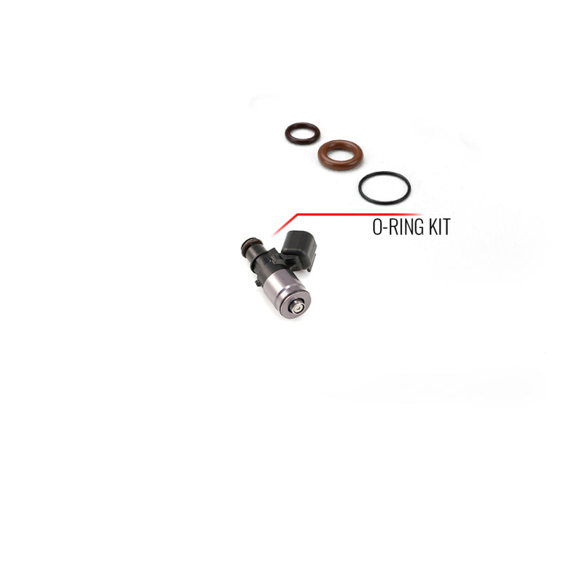 Injector Dynamics - IDXSK.18.04.36.11 - Injector Dynamics O-Ring/Seal Service Kit for Injector w/ 11mm Top Adapter and WRX Bottom Adapter - Shipped in Europe - Tuningsupply.com