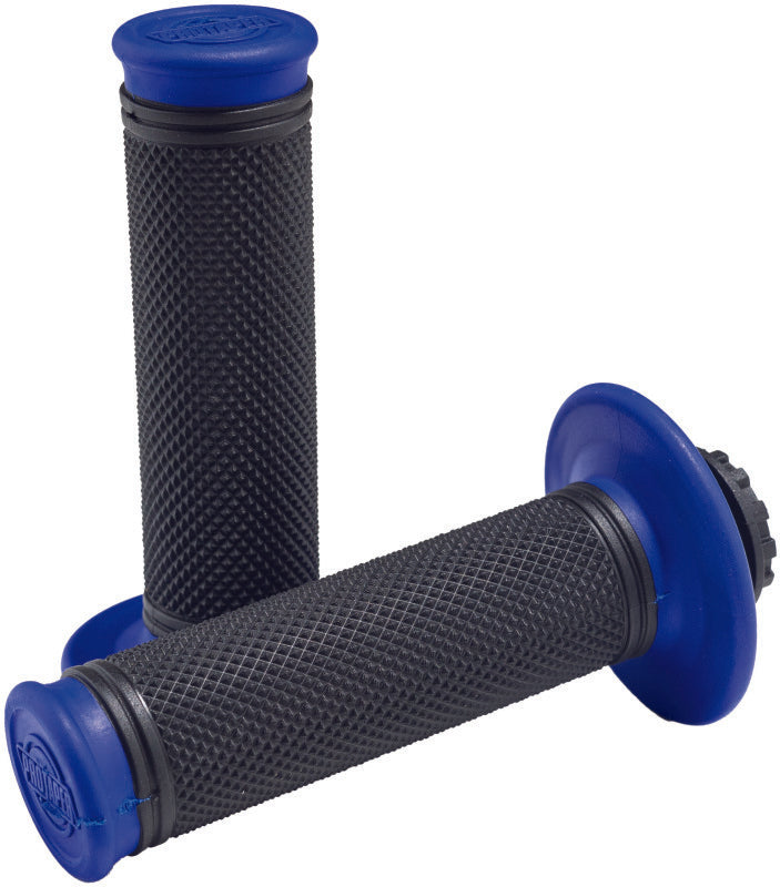 ProTaper 023359 - PTR023359 - ProTaper Pro Series Clamp On Full Diamond Blue/Black - Shipped in Europe - Tuningsupply.com