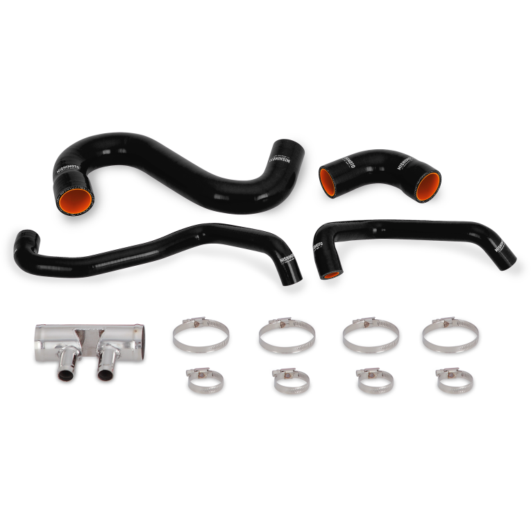Mishimoto MMHOSE-MUS8-15LBK - MISMMHOSE-MUS8-15LBK - Mishimoto 2015+ Ford Mustang GT Silicone Lower Radiator Hose - Black - Shipped in Europe - Tuningsupply.com