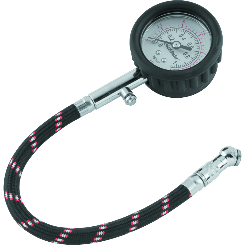 BikeMaster 151503 - BKM151503 - BikeMaster Tire Pressure Gauge/Hose 15 PSI - Shipped in Europe - Tuningsupply.com