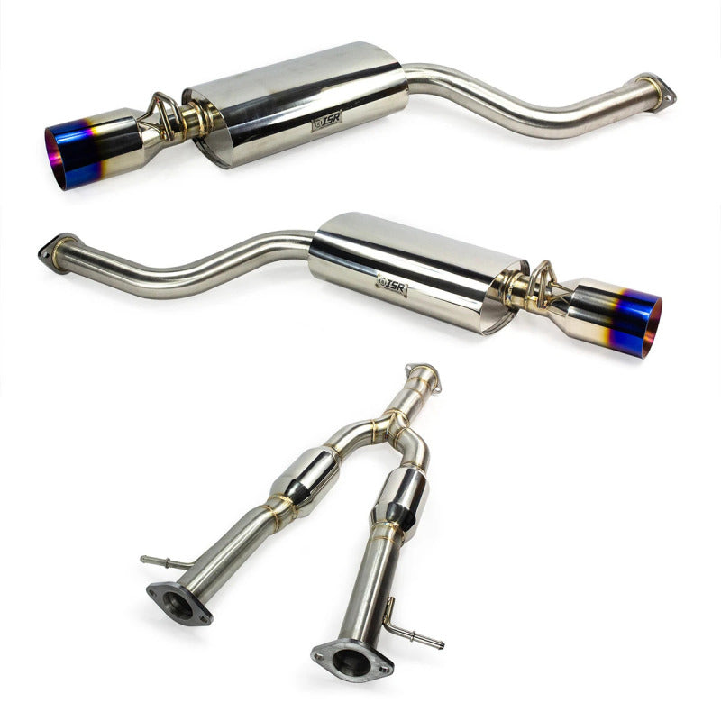 ISR Performance IS-MBSE-GS3002G - ISRIS-MBSE-GS3002G - ISR Performance 98-05 Lexus GS300 MBSE Dual Exhaust - Blue Tip - Shipped in Europe - Tuningsupply.com