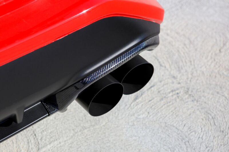 Remark RMK-05-EC01S-02 - REMRMK-05-EC01S-02 - RMK Designs 22+ Subaru WRX Carbon Fiber Exhaust Finisher - Gloss Finish - Shipped in Europe - Tuningsupply.com