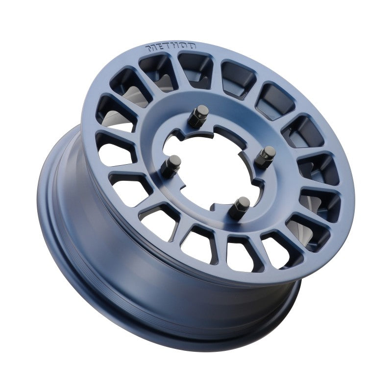 Method Wheels - MRWMR40756046651 - Method MR407 Bead Grip 15x6 / 5+1/51mm Offset / 4x156 / 120mm CB Bahia Blue Wheel - Shipped in Europe - Tuningsupply.com