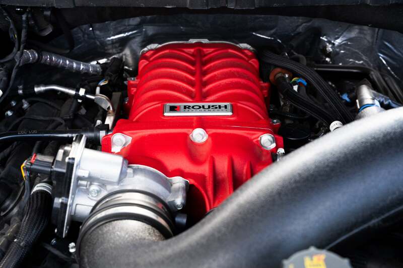 Roush 422349 - RSH422349 - Roush 21-26 F-150 Supercharger Kit 705HP Red Edition - Shipped in Europe - Tuningsupply.com