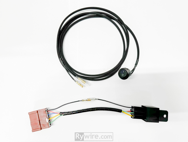Rywire RY-RELAY-OBD1 - RYWRY-RELAY-OBD1 - Rywire OBD1/OBD2 1992+ Vehicles Main Relay Kill Switch Harness - Shipped in Europe - Tuningsupply.com