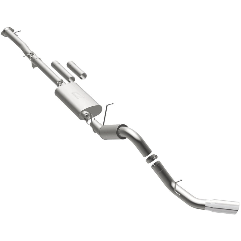 Magnaflow 19026 - MAG19026 - MagnaFlow Stainless Cat-Back Exhaust 2015 Chevy Silverado 2500HD 6.0L P/S Rear Exit 5in - Shipped in Europe - Tuningsupply.com