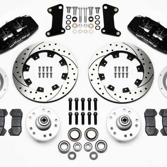 Wilwood 140-10510-D - WIL140-10510-D - Wilwood Dynapro 6 Front Hub Kit 12.19in Drilled 67-69 Camaro (*Line Kit Needed*) - Shipped in Europe - Tuningsupply.com