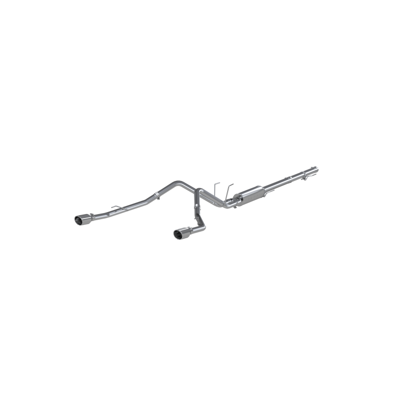 MBRP PS5146409 - MBRPS5146409 - MBRP 2009 Dodge Ram 1500 5.7L Cat Back Dual Split Rear - Shipped in Europe - Tuningsupply.com