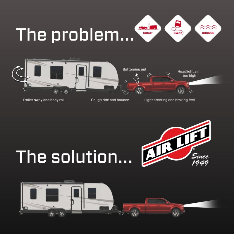 Air Lift 88377 - ALF88377 - Air Lift Loadlifter 5000 Ultimate Air Spring Kit w/ Internal Jounce for 21-24 Dodge Ram TRX 4WD - Shipped in Europe - Tuningsupply.com