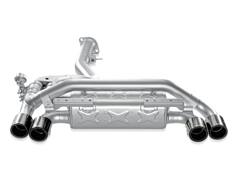 Akrapovic M-BM/T/4H - AKRM-BM/T/4H - Akrapovic 11-12 BMW 1 Series M Coupe (E82) Slip-On Line (Titanium) (Req. Tips) - Shipped in Europe - Tuningsupply.com