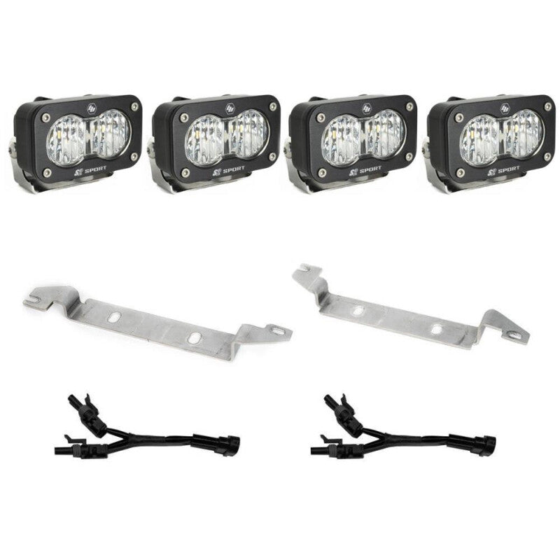 Baja Designs - BAJ448080 - Baja Designs 2022 Toyota Tundra S2 Sport OEM Fog Light Replacement Kit - Shipped in Europe - Tuningsupply.com