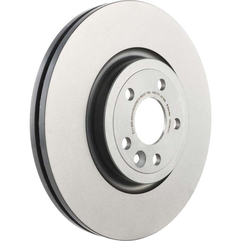 Brembo OE 09.D063.21 - BRE09.D063.21 - Brembo 18-22 Nissan Leaf/Rogue/19-22 Rogue Sport Rear UV Coated Rotor - Shipped in Europe - Tuningsupply.com