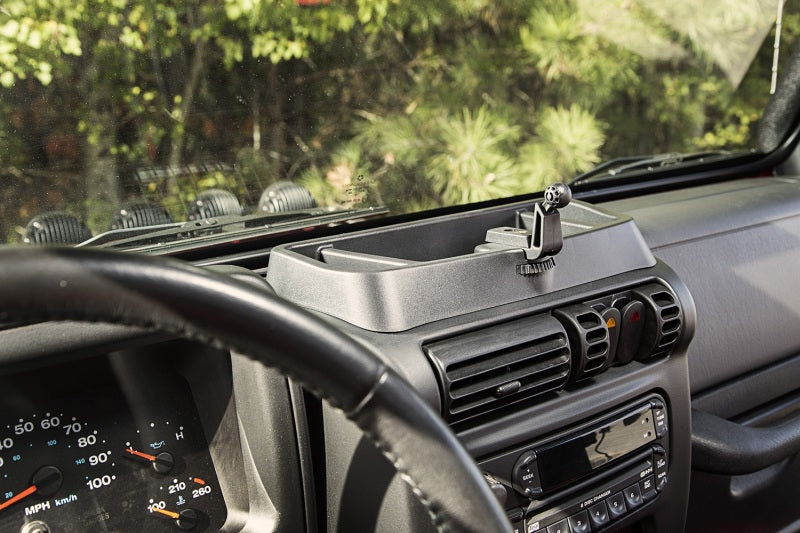Rugged Ridge 13551.18 - RUG13551.18 - Rugged Ridge Dash Multi-Mount 97-06 Jeep Wrangler TJ - Shipped in Europe - Tuningsupply.com