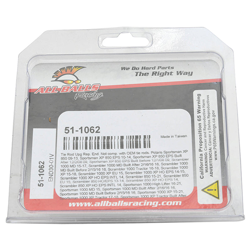 All Balls Racing 51-1062 - ABR51-1062 - All Balls Racing Tie Rod End Kit - Shipped in Europe - Tuningsupply.com