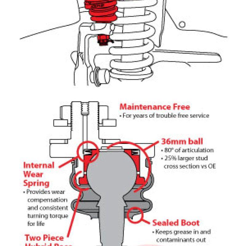 SPC Performance 25485 - SPC25485 - SPC Performance Toyota Light Truck UCA - Shipped in Europe - Tuningsupply.com
