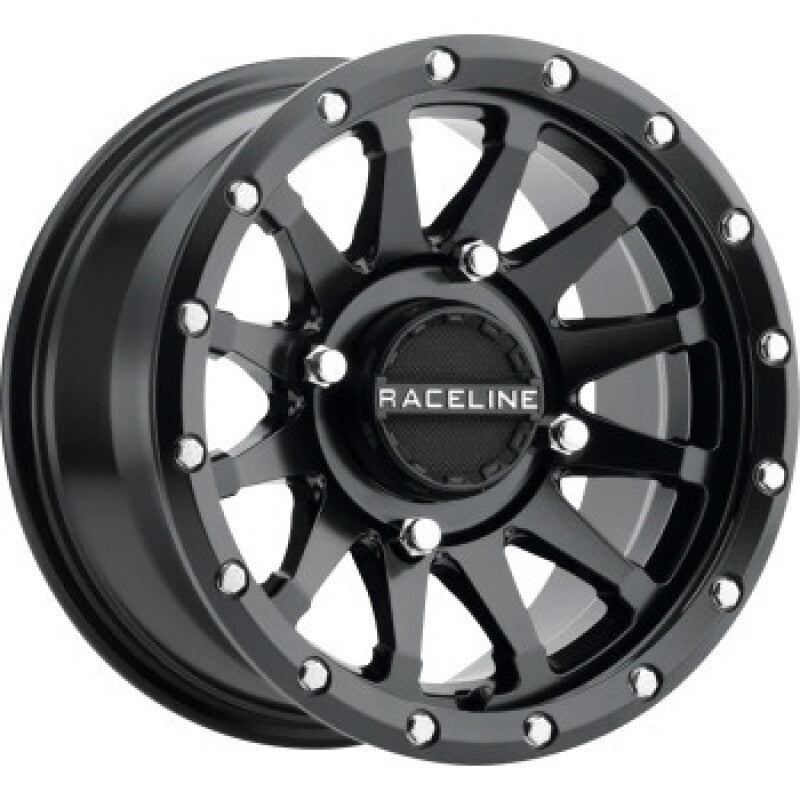 Raceline A95B-47011+10 - RCLA95B-47011+10 - Raceline A95B Trophy 14x7in / 4x110 BP / 10mm Offset / 83.8mm Bore - Satin Black Wheel - Shipped in Europe - Tuningsupply.com