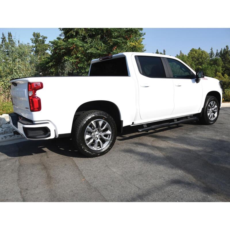 Westin 21-24135 - WES21-24135 - Westin 2019 Chevrolet Silverado/Sierra 1500 Crew Cab Non LD PRO TRAXX 4 Oval Nerf Step Bars - Black - Shipped in Europe - Tuningsupply.com