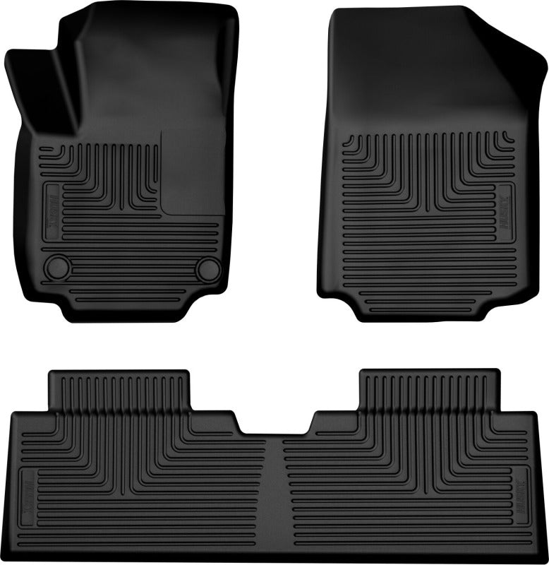 Husky Liners 99291 - HSL99291 - Husky Liners 2025 GMC Terrain/Chevrolet Equinox Weatherbeater Front & Rear Floor Liners - Black - Shipped in Europe - Tuningsupply.com