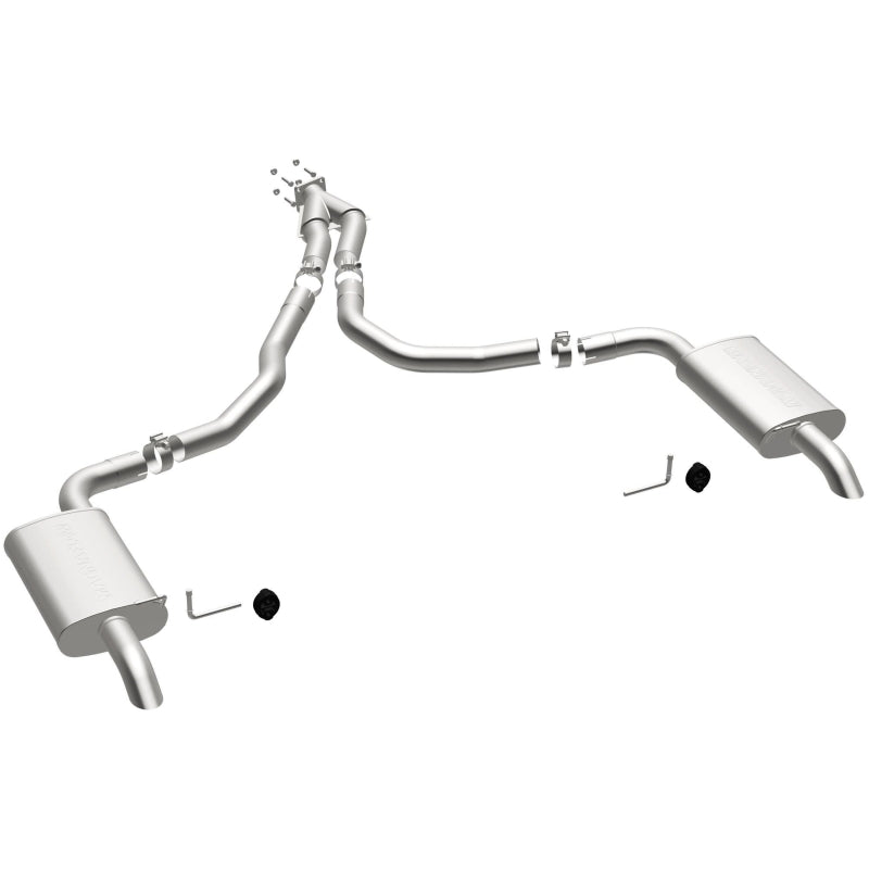 Magnaflow 16710 - MAG16710 - MagnaFlow 75-79 Chevy Corvette V8 5.7L Dual Split Rear Exit Stainless Cat-Back Perf Exhaust - Shipped in Europe - Tuningsupply.com