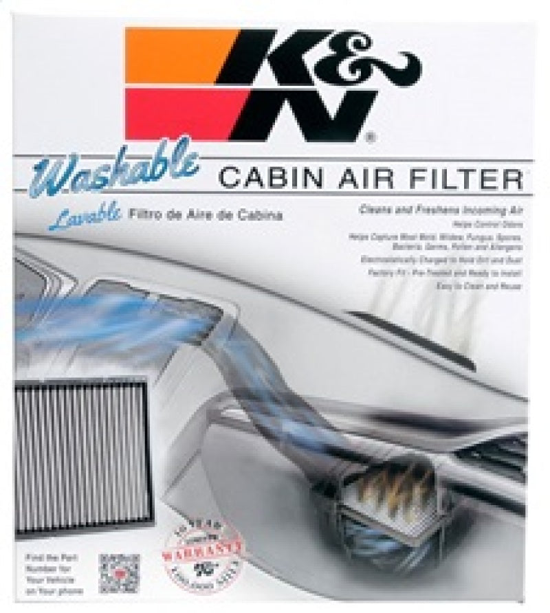 K&N Engineering VF3013 - KNNVF3013 - K&N 05-14 VW Jetta 2.5L 2.0L / EOS Cabin Air Filter - Shipped in Europe - Tuningsupply.com