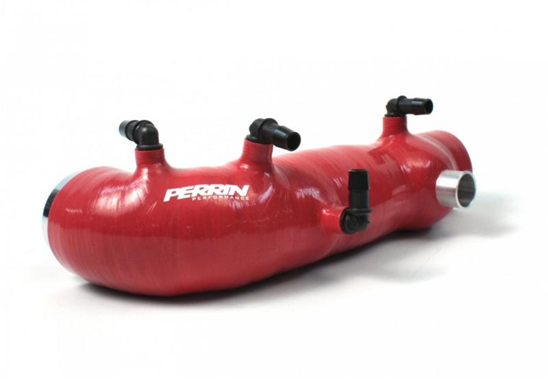 Perrin Performance PSP-INT-401RD - PERPSP-INT-401RD - PERRIN 02-07 Subaru WRX / 04-21 STI / 04-08 Forester XT Turbo Inlet Hose - Red - Shipped in Europe - Tuningsupply.com