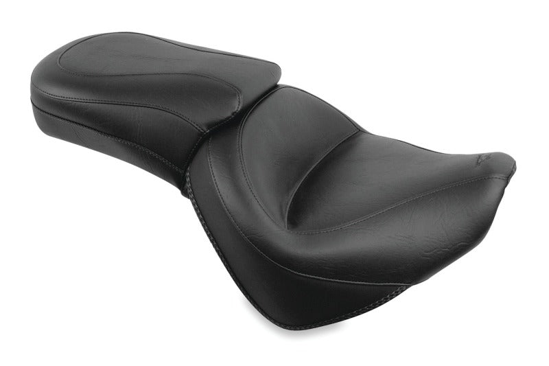 Mustang Motorcycle 76641 - MMP76641 - Mustang 10-13 Honda VT1300C Sabre,10-16 Stateline, 10-15 Interstate 1PC Seat - Black - Shipped in Europe - Tuningsupply.com