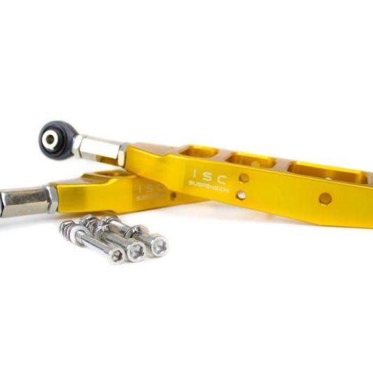 ISC Suspension S012CA-V3 - ISCS012CA-V3 - ISC Suspension Subaru 08+ Impreza WRX/STI /10+ Forester/ 12+BRZ/FR-S V3 Rear Adjustable Control Arms - Shipped in Europe - Tuningsupply.com