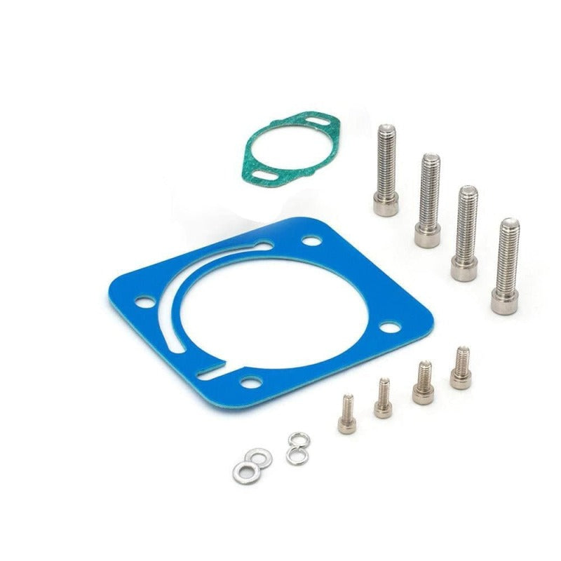 BLOX Racing BXIM-00202-SI-V2 - BLOBXIM-00202-SI-V2 - BLOX Racing Honda B/D/H/F Series Engines 70mm Silver Billet Throttle Body V2 - Shipped in Europe - Tuningsupply.com