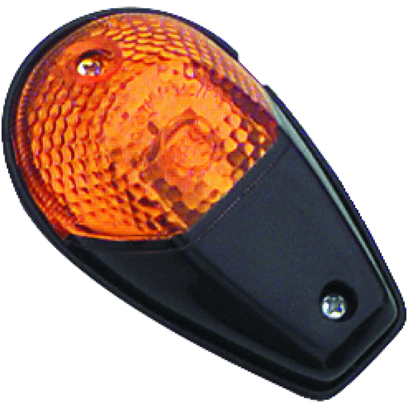 BikeMaster 268018 - BKM268018 - BikeMaster Universal Flush Mount Marker Light - Black/Amber - Shipped in Europe - Tuningsupply.com