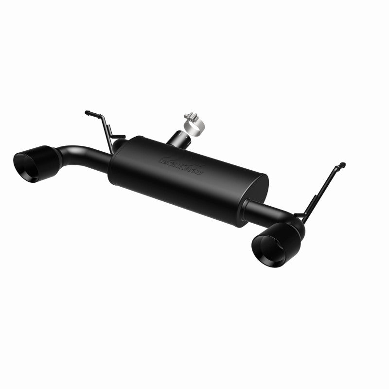 Magnaflow 15160 - MAG15160 - MagnaFlow 07-17 Jeep Wrangler JK 3.8/3.6L Dual Split Rear Exit Black Axle-Back Exhaust - Shipped in Europe - Tuningsupply.com