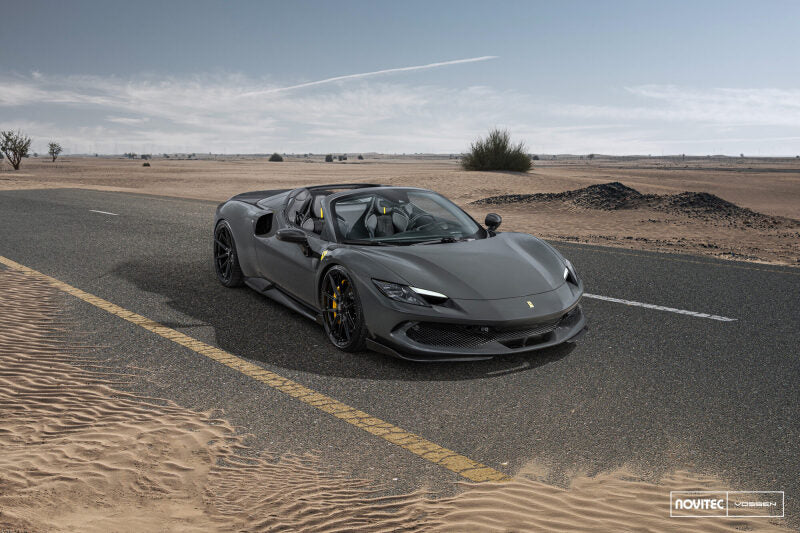 Vossen F-AFP-332-F01-C25 - VOSF-AFP-332-F01-C25 - Vossen x Novitec NF10 21x9.5 ET:38 Gloss Black Ferrari 296 Front Wheel - Shipped in Europe - Tuningsupply.com