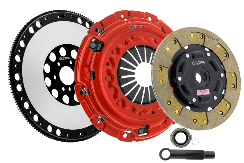 Action Clutch ACR-0666 - AONACR-0666 - Action Clutch 12-15 Honda Civic Si 2.4L (K24Z7) Stage 2 Clutch Kit (1SC) w/Lightened Flywheel - Shipped in Europe - Tuningsupply.com