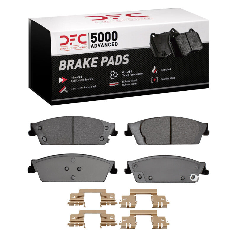 DFC 1551-1194-12 - DFC1551-1194-12 - DFC 07-20 Cadillac Escalade ESV Rear 5000 Advanced Ceramic Brake Pads and Hardware Kit - Shipped in Europe - Tuningsupply.com
