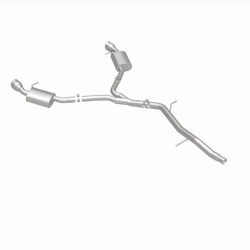 Magnaflow 19390 - MAG19390 - MagnaFlow 18-19 Audi A5 Dual Exit Polished Stainless CatBack Exhaust - 3in Main Piping Diameter - Shipped in Europe - Tuningsupply.com