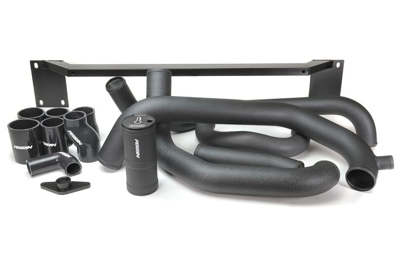 Perrin Performance PSP-ITR-430-3BK - PERPSP-ITR-430-3BK - PERRIN 08-14 Subaru STI Front Mount Intercooler Boost Tube Kit - Black - Shipped in Europe - Tuningsupply.com