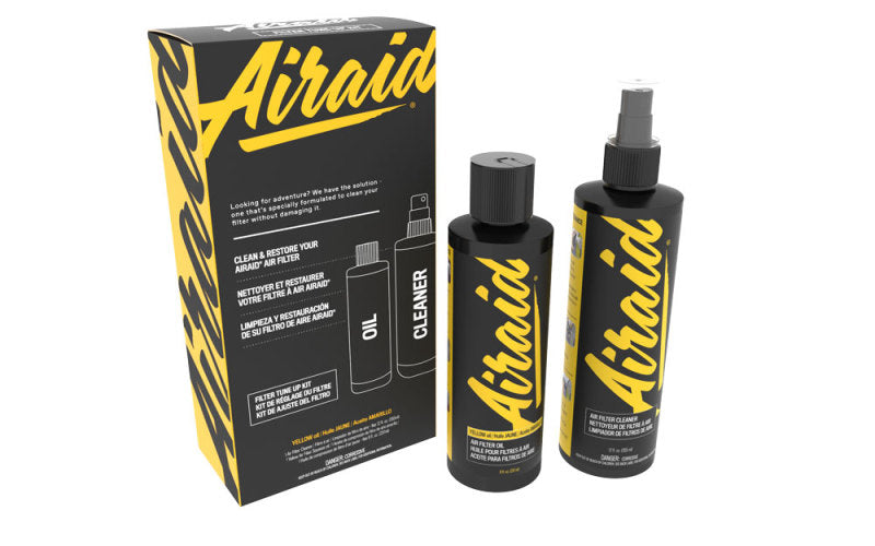 Airaid - AIR790-561 - Airaid Renew Kit - 12oz Cleaner / 8oz Squeeze Oil - Yellow - Shipped in Europe - Tuningsupply.com
