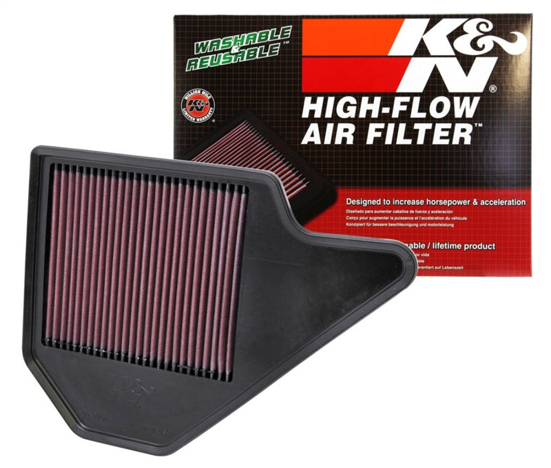 K&N Engineering 33-2462 - KNN33-2462 - K&N Replacement Air Filter for 11-12 Chrysler Town & Country / Dodge Grand Caravan / 11 VW Routan - Shipped in Europe - Tuningsupply.com