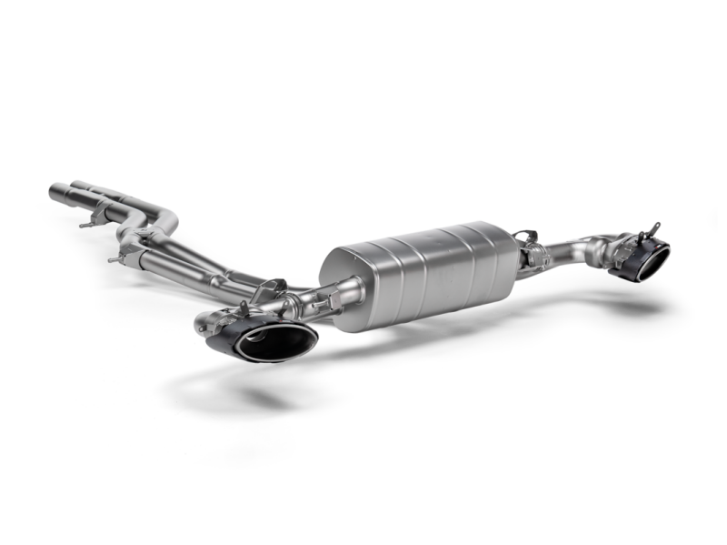 Akrapovic S-AU/T/3H - AKRS-AU/T/3H - Akrapovic 2025 Audi RSQ8 Evolution Race Line Exhaust System Titanium (link pipe CO-AU/T/5 required) - Shipped in Europe - Tuningsupply.com