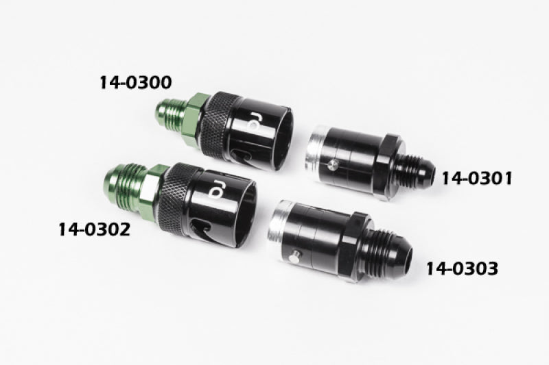 Radium Engineering 14-0302 - RAD14-0302 - Radium Engineering 8AN Dry Break 27mm Fitting Outer - Shipped in Europe - Tuningsupply.com