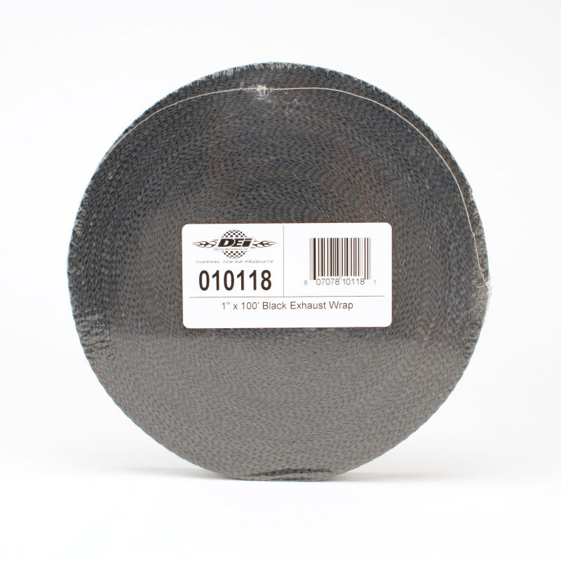 DEI 10118 - DEI10118 - DEI Exhaust Wrap 1in x 100ft - Black - Shipped in Europe - Tuningsupply.com