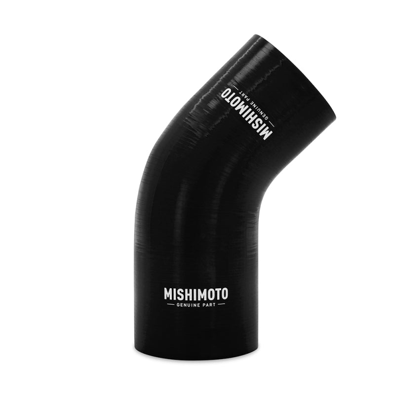 Mishimoto - MISMMCP-R45-30325BK - Mishimoto Silicone Reducer Coupler 45 Degree 3in to 3.25in - Black - Shipped in Europe - Tuningsupply.com