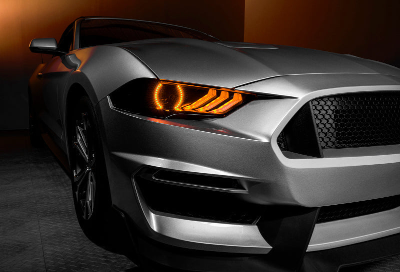 ORACLE Lighting 1446-332 - ORL1446-332 - Oracle 18-21 Ford Mustang Dynamic DRL w/ Halo Kit & Sequential Turn Signal - ColorSHIFT - Shipped in Europe - Tuningsupply.com