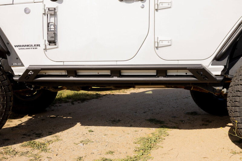 DV8 Offroad SRJK-07 - DVESRJK-07 - DV8 Offroad 2007-2018 Jeep Wrangler JK 4-Door Rock Sliders - Shipped in Europe - Tuningsupply.com